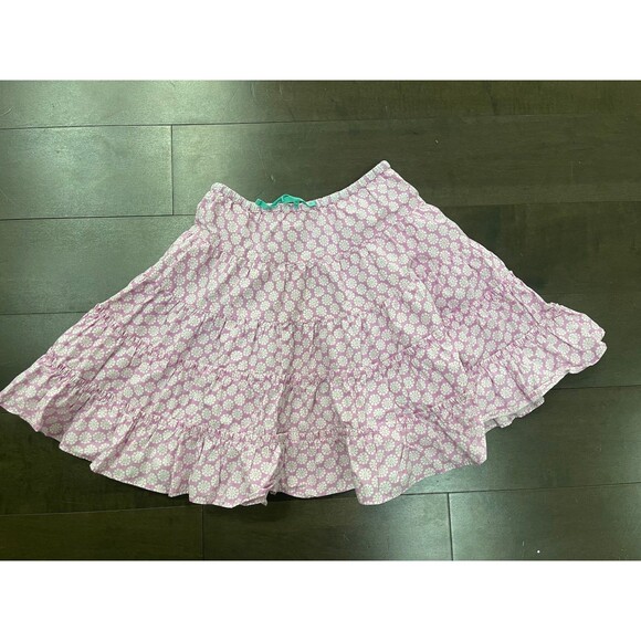 Mini Boden Other - Mini Boden Pink White Skirt 5/6